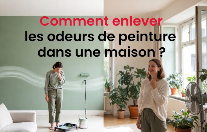 Comment enlever les odeurs de peinture dans une maison ?